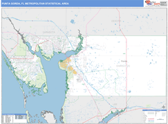 Punta Gorda Metro Area Digital Map Basic Style